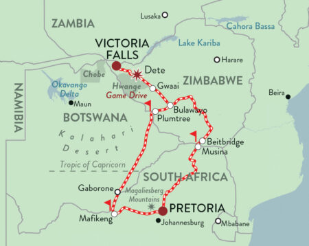 A Victoria Falls Adventure - From Pretoria to Victoria Falls Over 4 Days
